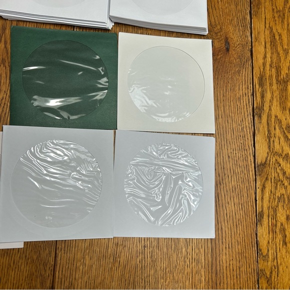CD/DVD Sleeve Bundle - 182 qty of them .  Great for storage or crafting. - Picture 4 of 7